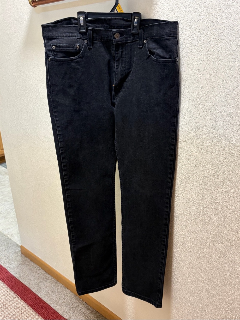 Levi's Slim Straight Black Men's Jeans